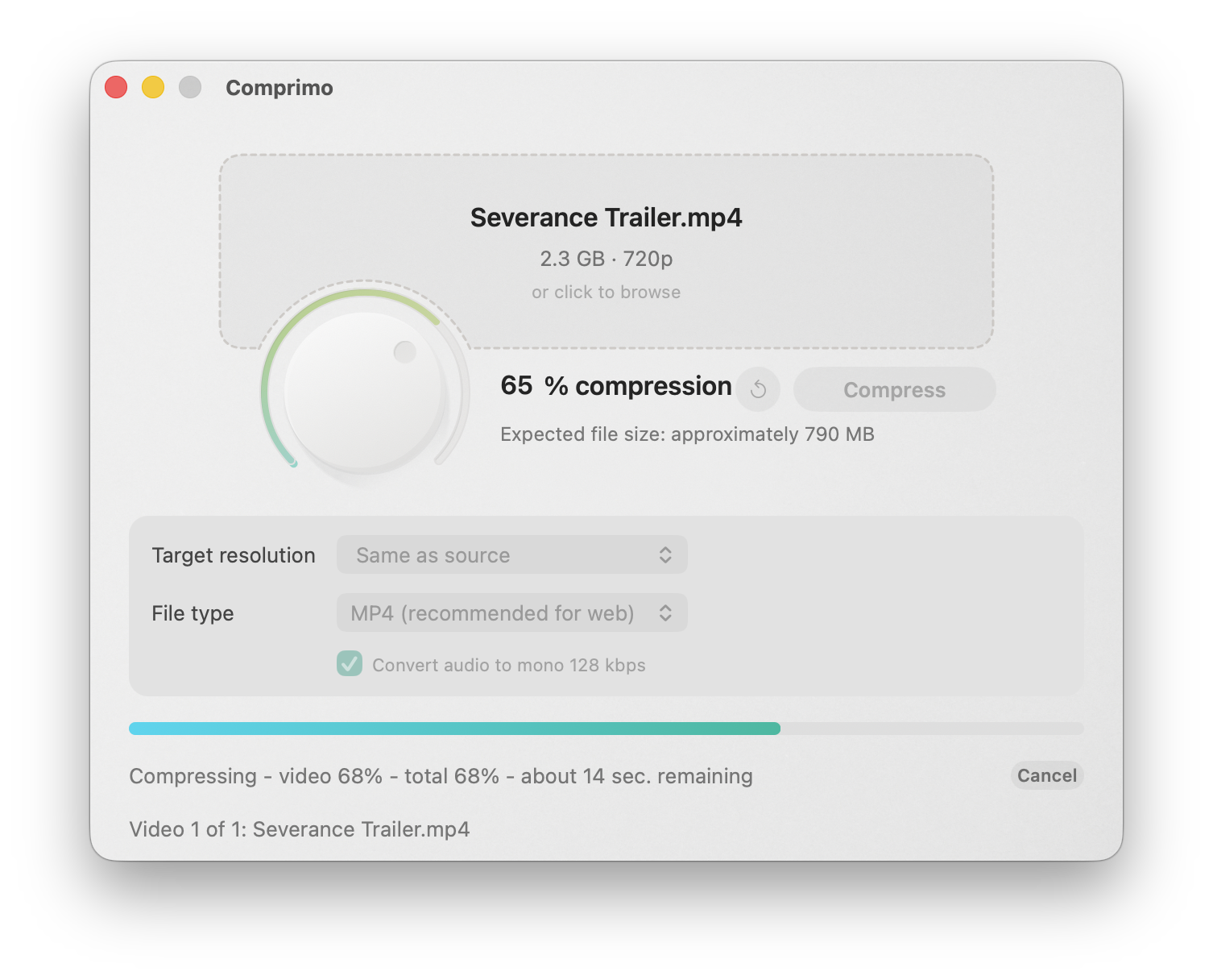 Screenshot 5 van Comprimo