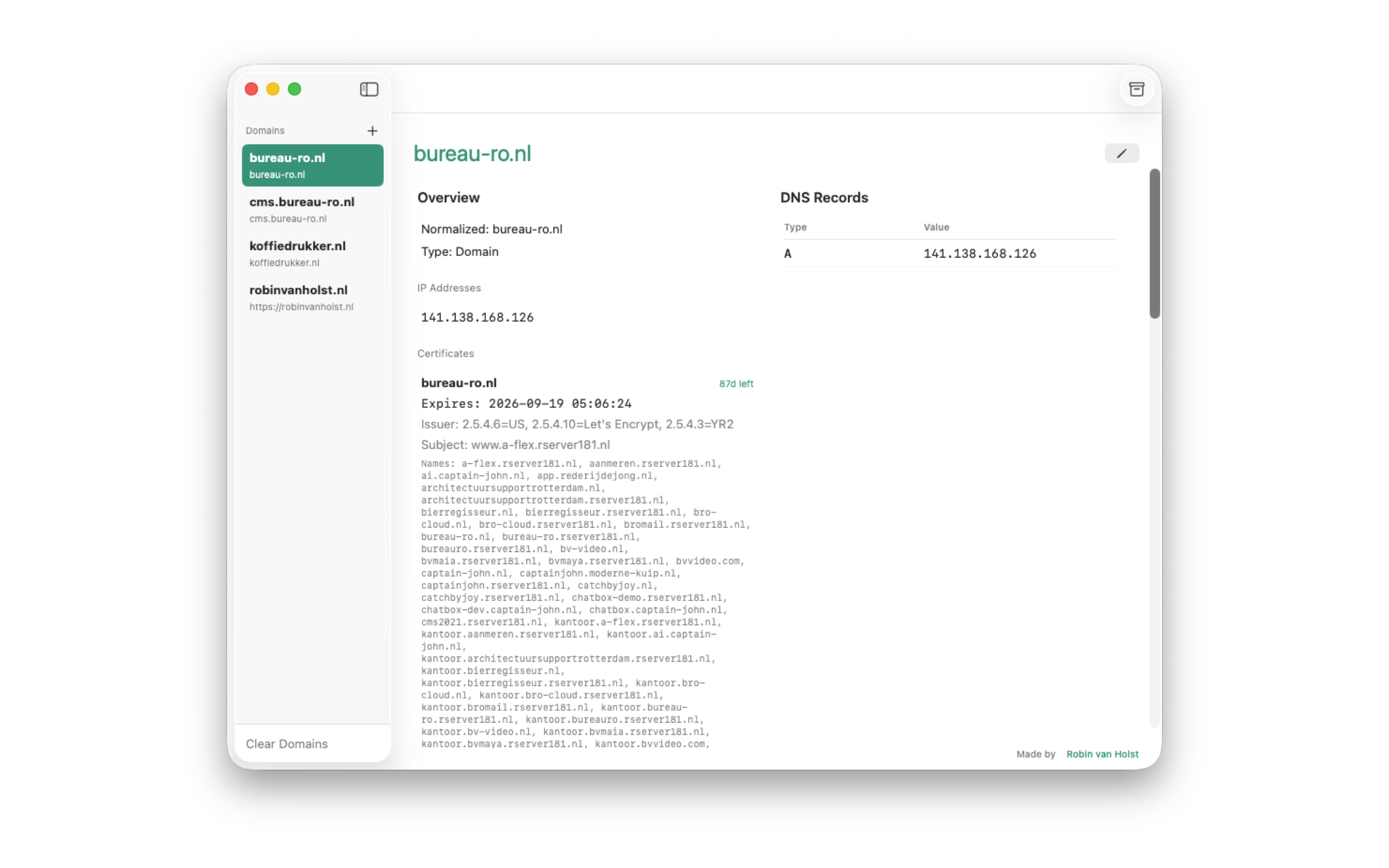 Screenshot 1 van Domipo